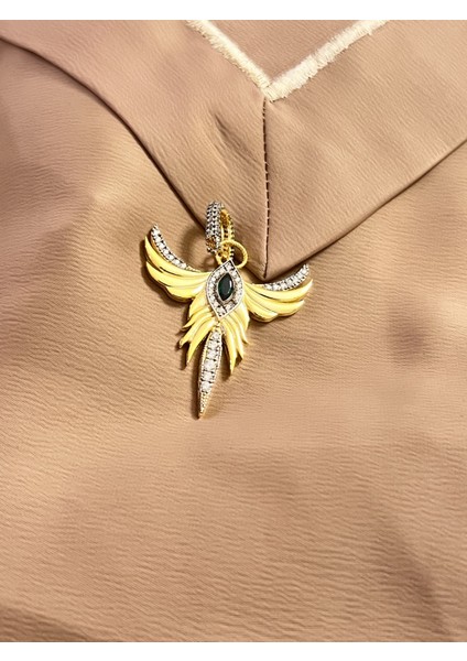 Melek Ajda Bilezik 925 Ayar Gümüş Charm