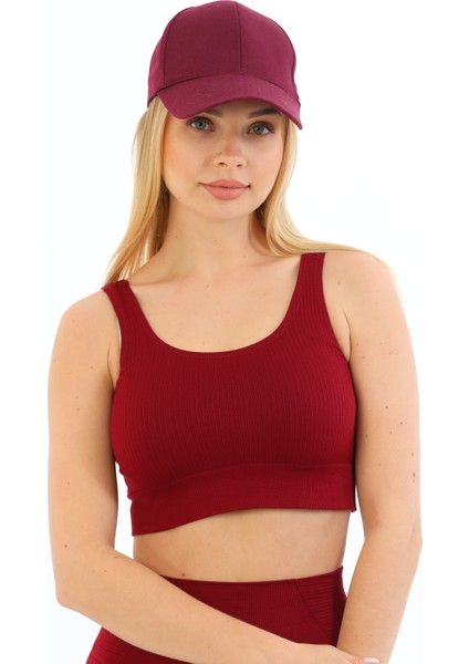 Kalın Askılı Fitilli Toparlayıcı Crop Büstiyer Kırmızı fiyatları