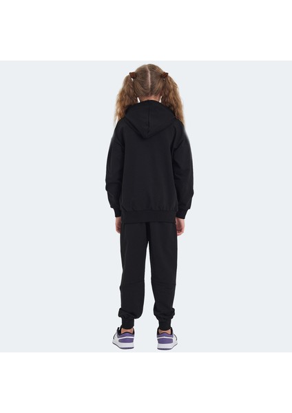 LISEY Unisex Çocuk Eşofman Takımı Siyah