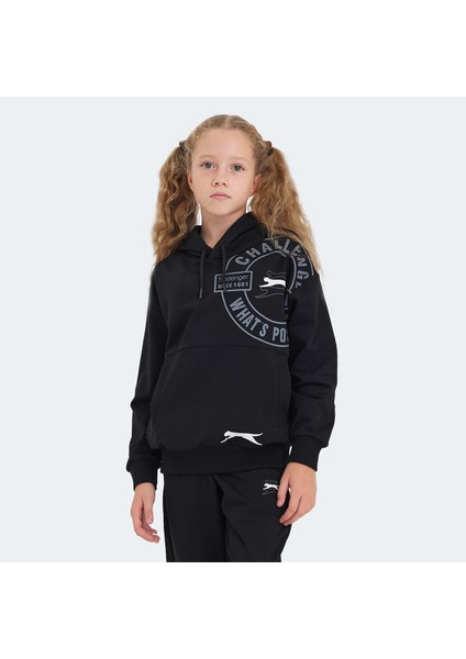 LISEY Unisex Çocuk Eşofman Takımı Siyah