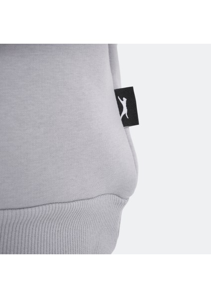 LOGAN Unisex Çocuk Sweatshirt Taş Gri fırsatları