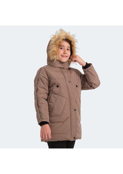 CAMRON Unisex Çocuk Mont & Kaban Bej indirimleri