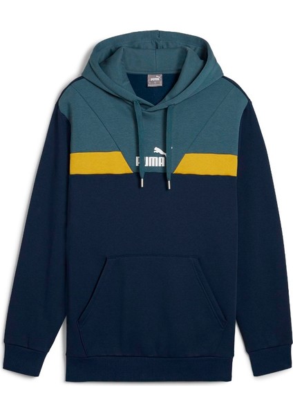 Power Colorblock Erkek Kapüşonlu Sweatshirt fırsatları