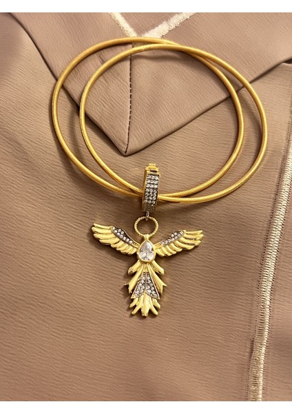 Melek Ajda Iki Adet Bilezik 925 Ayar Gümüş Charm