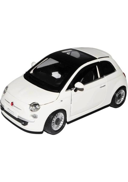 22106 Burago 1:24 Fiat 500 2007 Model Araba modelleri