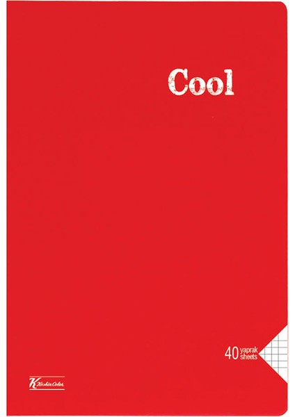Cool A5 56 Yp Pp Kapak Kareli Dikişli 450612 (1 Adet)