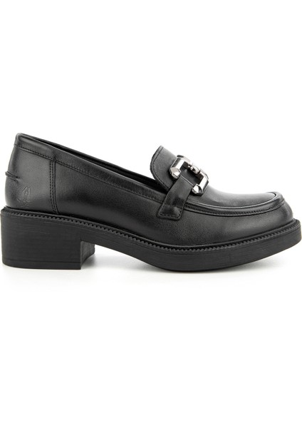 Deri Siyah Kadın Loafer 725018-001