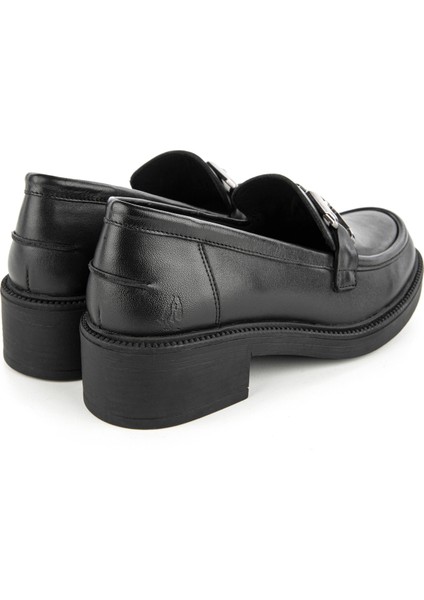 Deri Siyah Kadın Loafer 725018-001