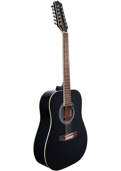 Gitar Akustik XA12BK 12 Telli Akustik Gitar