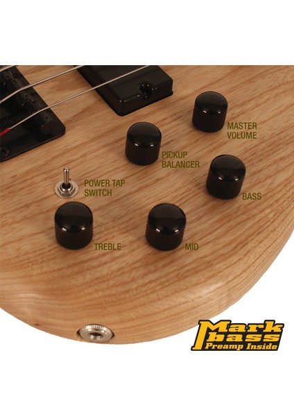 AB4DLX As Opn Bas Gitar