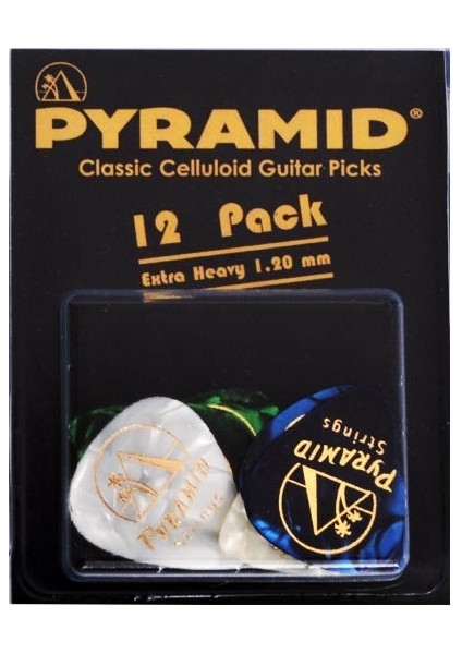 Gitar Pena 12 Adet 1.20 mm Extra Heavy 557CP