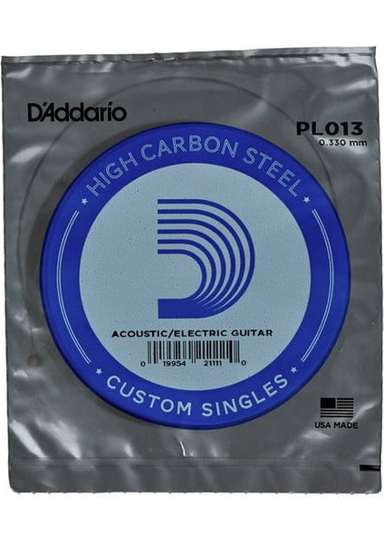 PL013 Elektro ve Akustik Tek Tel B-Si Hıgh Carbon St