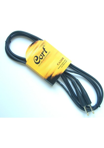 CA508 Gitar Kablo Gürültüsüz Noısless Cable 3m Siyah