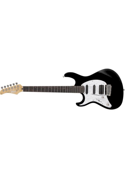 G250LHBK Elektro Gitar, Solak, Siyah, (S-S-H)