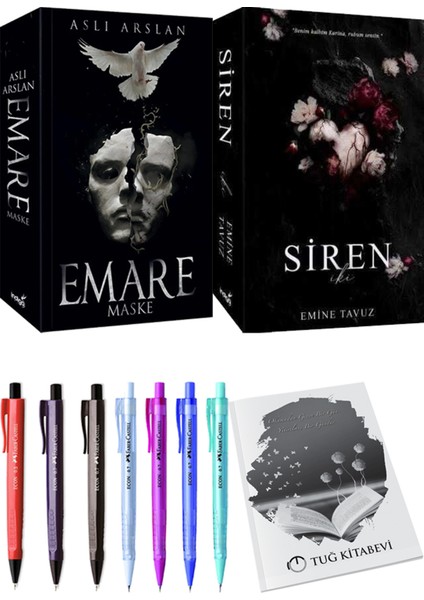 Siren Iki Emine Tavuz ve Emare Maske Aslı Arslan 2li Set