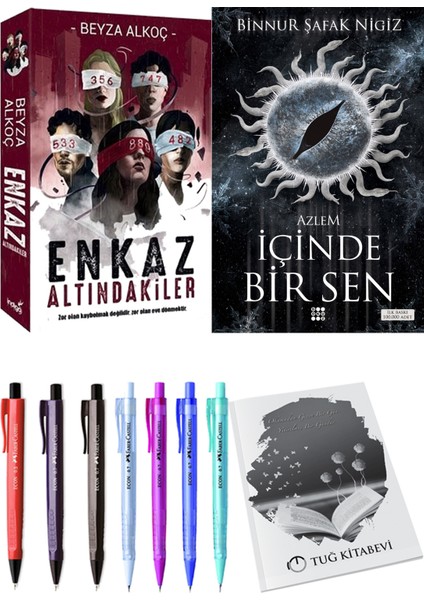Içinde Bir Sen 4 Azlem Binnur Şafak Nigiz ve Enkaz Altındakiler 1 Beyza Alkoç 2li Set