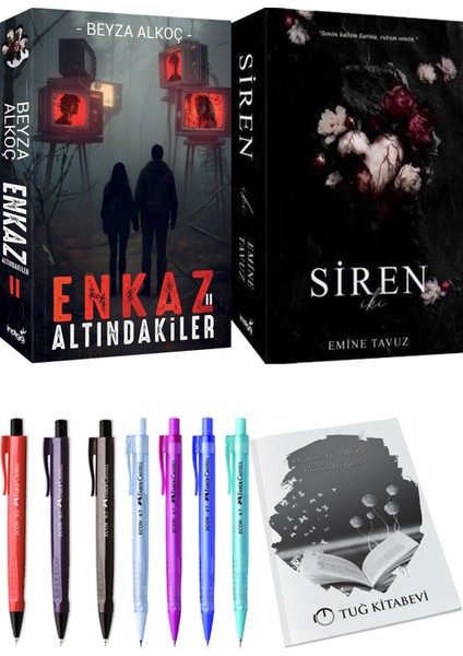 Siren Iki Emine Tavuz ve Enkaz Altındakiler 2 Beyza Alkoç 2li Set