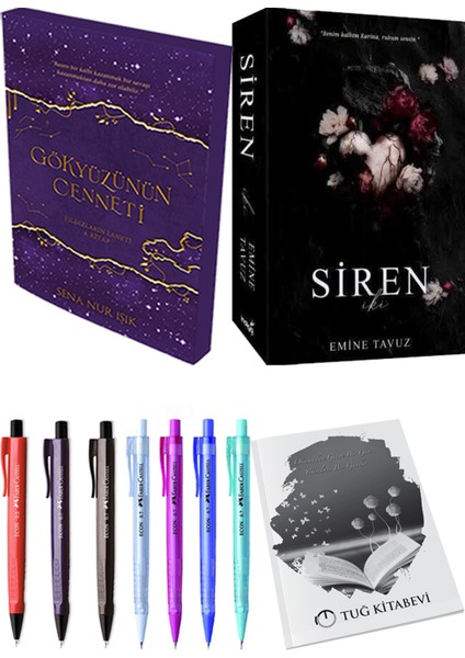 Siren Iki Emine Tavuz ve Gökyüzünün Cenneti 4 Sena Nur Işık 2li Set