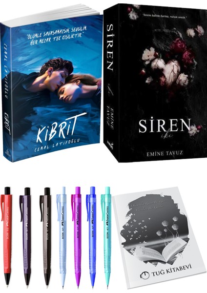 Siren Iki Emine Tavuz ve Ephesus Yayınları Kibrit Cemal Latifoğlu 2li Set