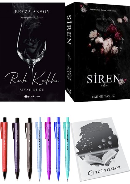 Siren Iki Emine Tavuz ve Epsilon Yayınevi Ruh Kadehi Beyza Aksoy 2li Set