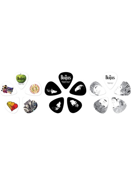 1CAB4-15BT1 Beatles Pıck Tın-Logo Abd