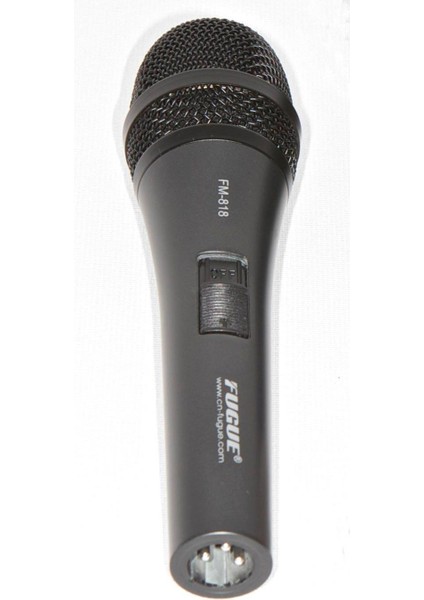 FM-818 Mikrofon Kablolu Dinamik Tek Yönlü 600 Ohm