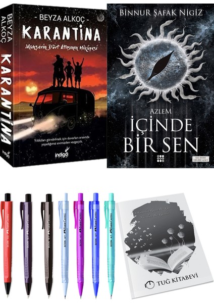Içinde Bir Sen 4 Azlem Binnur Şafak Nigiz ve Karantina 1 Beyza Alkoç 2li Set