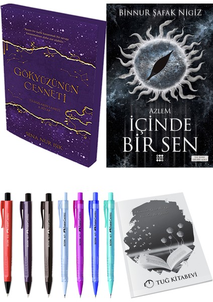 Içinde Bir Sen 4 Azlem Binnur Şafak Nigiz ve Gökyüzünün Cenneti 4 Sena Nur Işık 2li Set