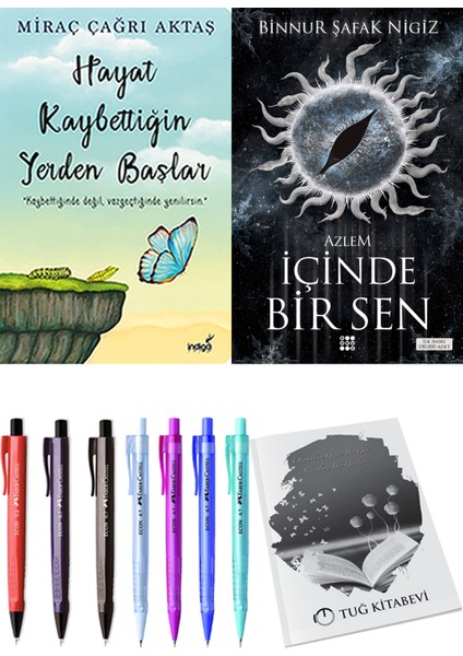 Içinde Bir Sen 4 Azlem Binnur Şafak Nigiz ve Hayat Kaybettiğin Yerden Başlar Miraç Çağrı Aktaş 2li Set