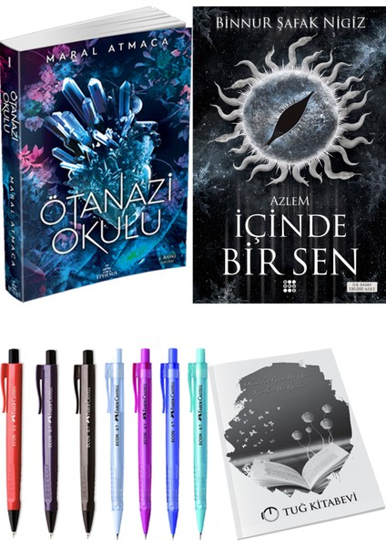 Içinde Bir Sen 4 Azlem Binnur Şafak Nigiz ve Ephesus Yayınları Ötanazi Okulu 1 Maral Atmaca 2li Set