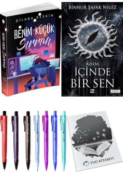 Içinde Bir Sen 4 Azlem Binnur Şafak Nigiz ve Ephesus Yayınları Benim Küçük Sırrım 3 Dilara Keskin 2li Set