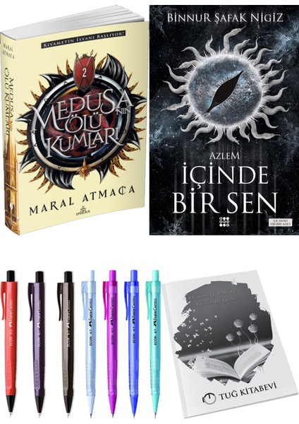 Içinde Bir Sen 4 Azlem Binnur Şafak Nigiz ve Ephesus Yayınları Medusanın Ölü Kumları 2 Maral Atmaca 2li Set