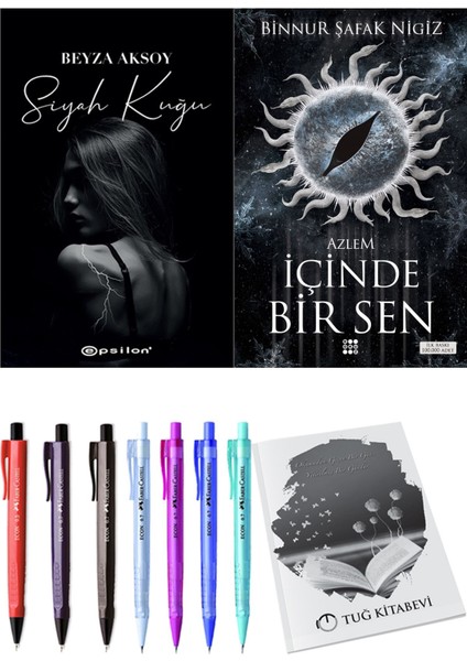Içinde Bir Sen 4 Azlem Binnur Şafak Nigiz ve Epsilon Yayınevi Siyah Kuğu Beyza Aksoy 2li Set