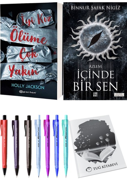 Içinde Bir Sen 4 Azlem Binnur Şafak Nigiz ve Epsilon Yayınevi Iyi Kız Ölüme Çok Yakın Holly Jackson 2li Set