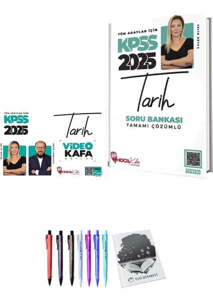 2025 Kpss Tarih Soru Bankası - 2025 Kpss Tarih Video Kafa Notlar