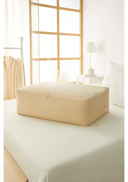 Tekno Trust 3 adet Mega Boy Bej Balıksırtı Baza Altı Yastık Yorgan Kazak Hurcu 74x46x22 fiyatları