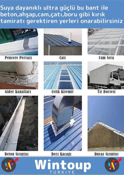 Özel Üretim Süper Güçlü Su Geçirmez Sızdırmaz Mavi Çok Amaçlı Tamir ve Izolasyon Bandı 48MM x 10M