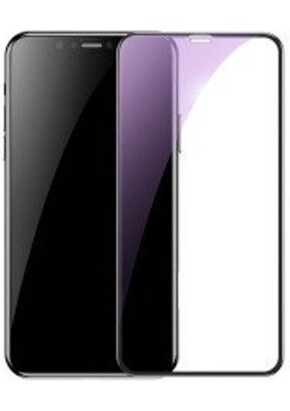 Apple iPhone 11 Pro Max Uyumlu 3D Superglass Full Cam Koruyucu
