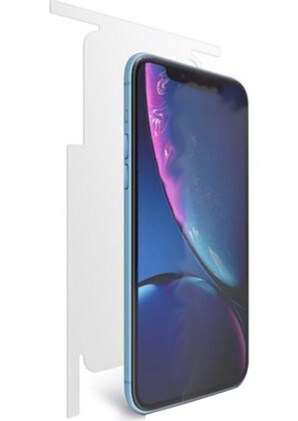 Exquıs Apple iPhone 12 Pro Max Uyumlu Arka Koruma Full Cover Nano Ekran Koruyucu