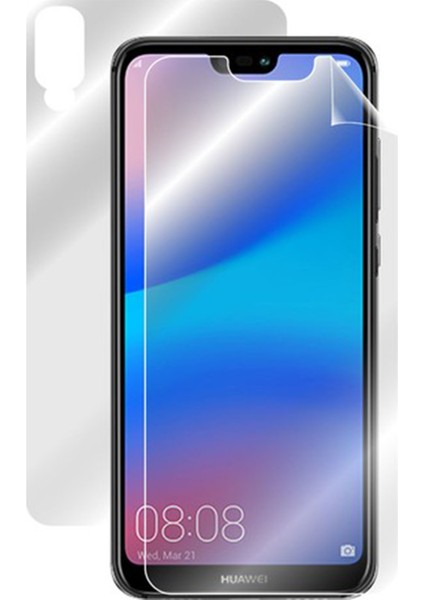 Exquıs Huawei P Smart 2019 Uyumlu Ön ve Arka Koruma 360 Full Kaplama