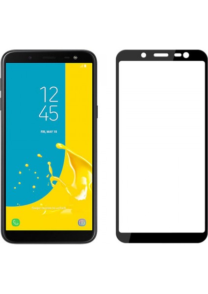 Samsung Galaxy J600 J6 Uyumlu Ön Koruma Nano Ekran Koruyucu
