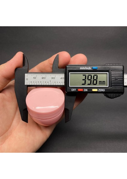 20 Ml Kapaklı Pembe Krem Kavanozu , 20 Cc Minik Pomat Kutusu , Mini Krem Kutusu X 10 Adet