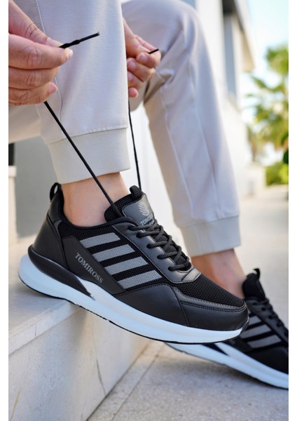 Terrexs Siyah Füme Günlük Garantili Yürüyüş Koşu Sneaker Spor Ayakkabı TERREXS-1769 fırsatları