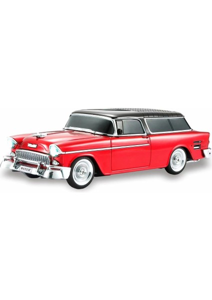 L'edoren WS-1955BT Chevrolet Belair 1955 Model Bluetooth Hoparlör Fm Radyo USB Tf Aux Destekli Speaker
