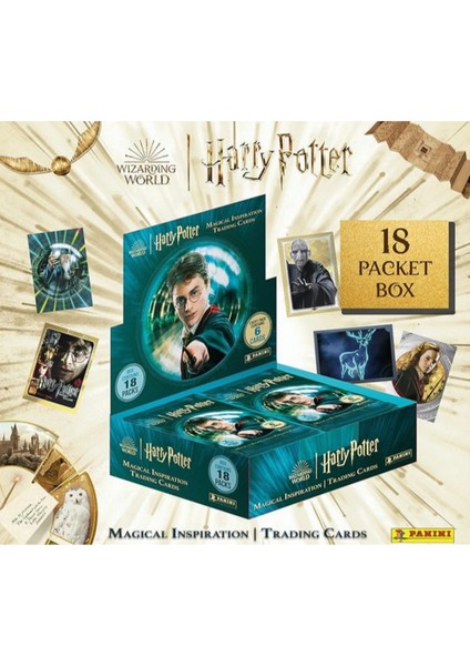Panini Mega Başlangıç Harry Potter Albümü +21 Trading Kart Paketi (126 Kart) +3 Limited Edition Kart fırsatları