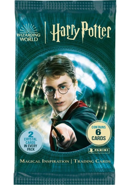 Panini Mega Başlangıç Harry Potter Albümü + 3 Trading Kart Paketi (18 Kart) + 3 Limited Edition Kart