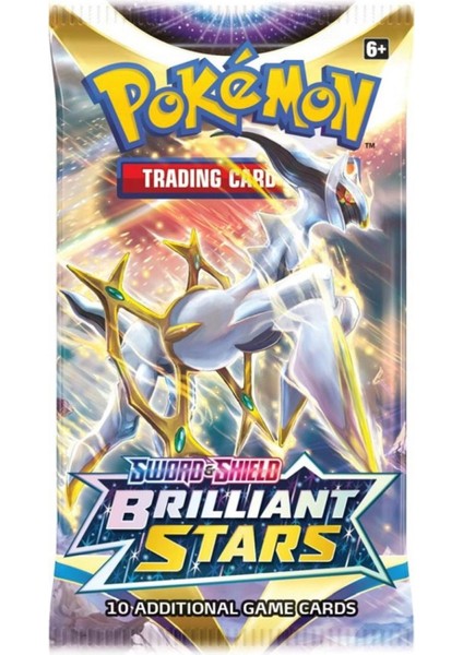 Pokemon Oyun Kartı Tcg Sword&shield Brilliant Stars Booster Pack - 1 Paket (10 Kart) modelleri