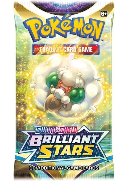 Pokemon Oyun Kartı Tcg Sword&shield Brilliant Stars Booster Pack - 1 Paket (10 Kart) fırsatları