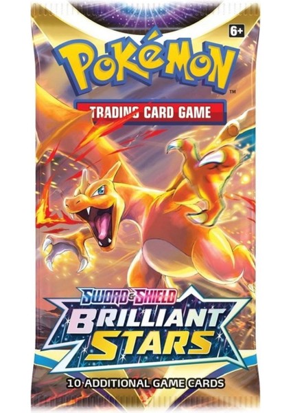 Pokemon Oyun Kartı Tcg Sword&shield Brilliant Stars Booster Pack - 1 Paket (10 Kart) indirimleri