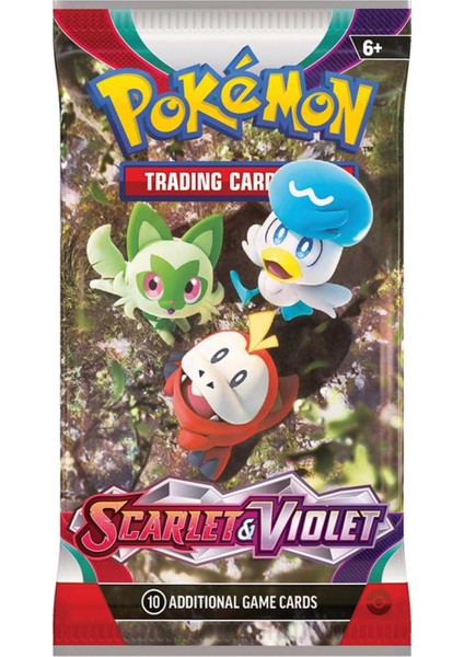 Pokemon Oyun Kartı Tcg Scarlet & Violet Booster Pack - 1 Paket (10 Kart)